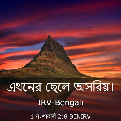 Picture 03 - 1 বংশাৱলি 2:8 BENIRV - এথনের ছেলে - Bible Verse Picture