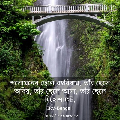 Picture 03 - 1 বংশাৱলি 3:10 BENIRV - শলোমনের ছেলে - Bible Verse Picture