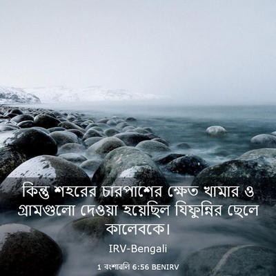 Picture 03 - 1 বংশাৱলি 6:56 BENIRV - কিন্তু শহরের - Bible Verse Picture