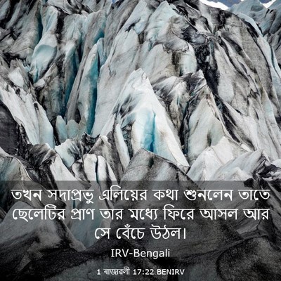 Picture 03 - 1 ৰাজাৱলী 17:22 BENIRV - তখন সদাপ্রভু - Bible Verse Picture