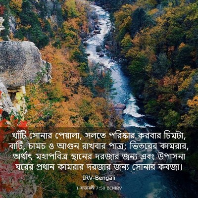 Picture 03 - 1 ৰাজাৱলী 7:50 BENIRV - খাঁটি সোনার - Bible Verse Picture