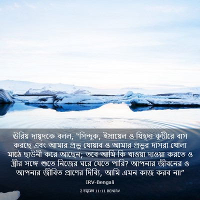 Picture 03 - 2 চমূৱেল 11:11 BENIRV - ঊরিয় দায়ূদকে - Bible Verse Picture