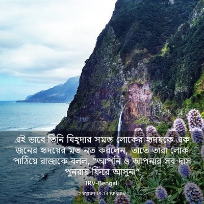 Picture 03 - 2 চমূৱেল 19:14 BENIRV - এই ভাবে তিনি - Bible Verse Picture