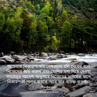 Picture 03 - 2 বংশাৱলি 35:6 BENIRV - আপনারা - Bible Verse Picture