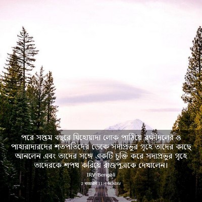 Picture 03 - 2 ৰাজাৱলি 11:4 BENIRV - পরে সপ্তম বছরে - Bible Verse Picture