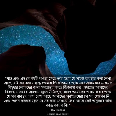 Picture 03 - 2 ৰাজাৱলি 22:13 BENIRV - “যাও এবং এই যে বইটি - Bible Verse Picture