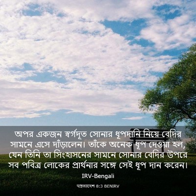 Picture 03 - पপ্রত্যাদেশ 8:3 BENIRV - অপর একজন - Bible Verse Picture