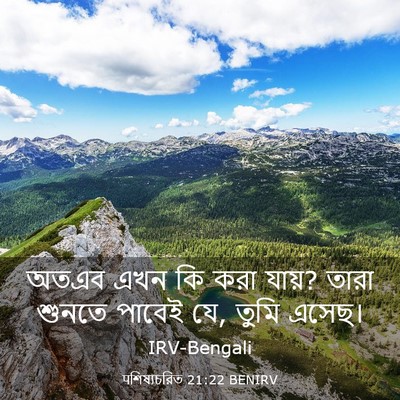 Picture 03 - पশিষ্যচরিত 21:22 BENIRV - অতএব এখন কি করা - Bible Verse Picture