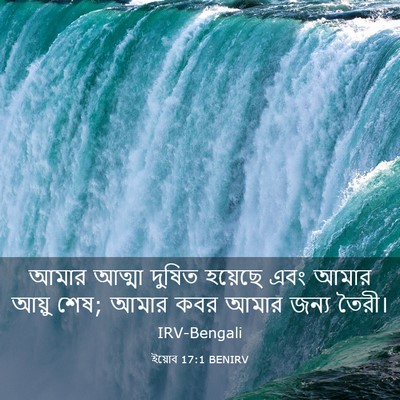 Picture 03 - ইয়োব 17:1 BENIRV - আমার আত্মা দুষিত - Bible Verse Picture
