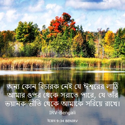 Picture 03 - ইয়োব 9:34 BENIRV - অন্য কোন বিচারক - Bible Verse Picture