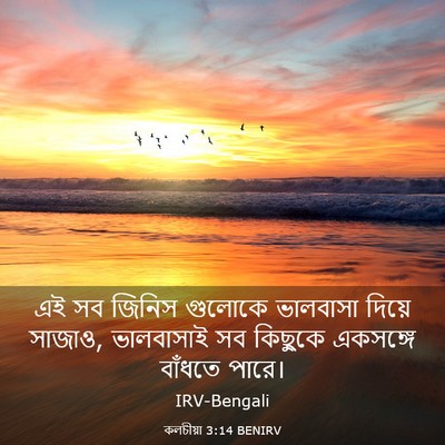 Picture 03 - কলচীয়া 3:14 BENIRV - এই সব জিনিস গুলোকে - Bible Verse Picture