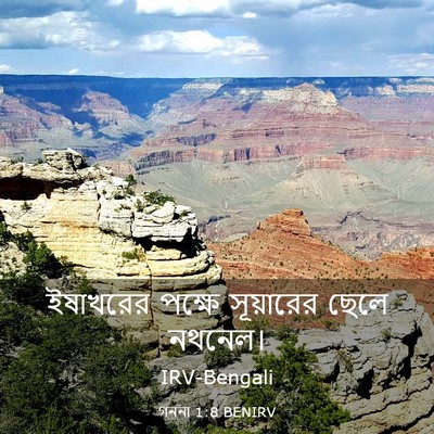 Picture 03 - গননা 1:8 BENIRV - ইষাখরের পক্ষে - Bible Verse Picture