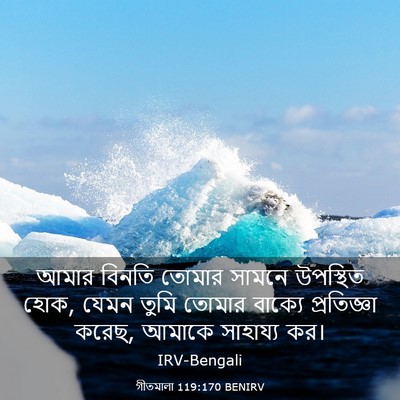 Picture 03 - গীতমালা 119:170 BENIRV - আমার বিনতি তোমার - Bible Verse Picture