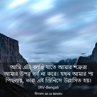 Picture 03 - গীতমালা 38:16 BENIRV - আমি এটা বলছি যাতে - Bible Verse Picture