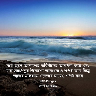 Picture 03 - চফনিয়া 1:5 BENIRV - যারা ছাদে আকাশের - Bible Verse Picture