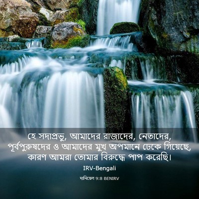 Picture 03 - দানিয়েল 9:8 BENIRV - হে সদাপ্রভু, - Bible Verse Picture