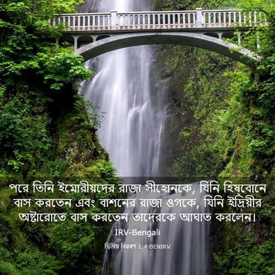 Picture 03 - দ্বিতীয় বিৱৰণ 1:4 BENIRV - পরে তিনি - Bible Verse Picture