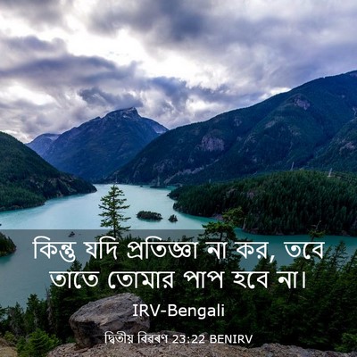 Picture 03 - দ্বিতীয় বিৱৰণ 23:22 BENIRV - কিন্তু যদি - Bible Verse Picture