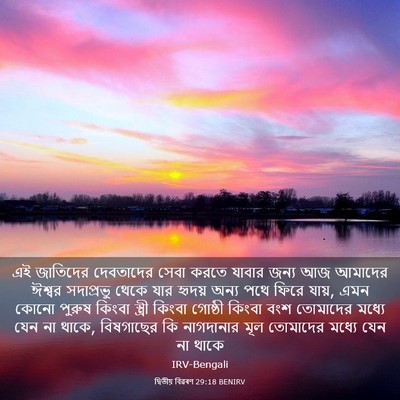Picture 03 - দ্বিতীয় বিৱৰণ 29:18 BENIRV - এই জাতিদের - Bible Verse Picture