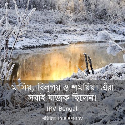Picture 03 - নহিমিয়া 10:8 BENIRV - মাসিয়, বিল্‌গয় ও - Bible Verse Picture