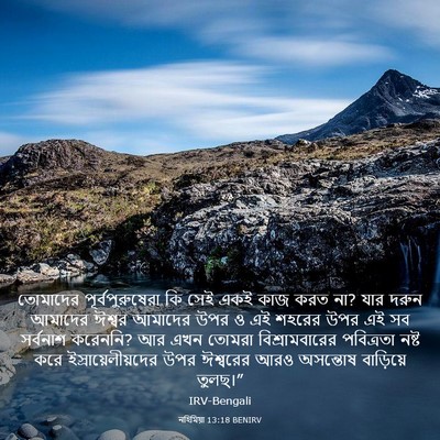 Picture 03 - নহিমিয়া 13:18 BENIRV - তোমাদের - Bible Verse Picture