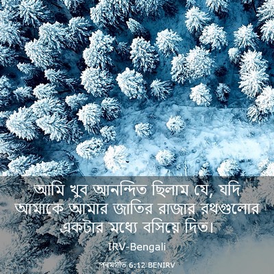 Picture 03 - পৰমগীত 6:12 BENIRV - আমি খুব আনন্দিত - Bible Verse Picture