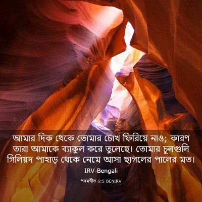 Picture 03 - পৰমগীত 6:5 BENIRV - আমার দিক থেকে - Bible Verse Picture