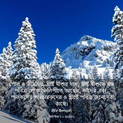 Picture 03 - ফিলিপীয়া 1:1 BENIRV - পৌল ও তীমথিয়, - Bible Verse Picture