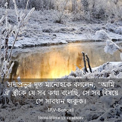 Picture 03 - বিচাৰকর্তাবিলাক 13:13 BENIRV - সদাপ্রভুর দূত - Bible Verse Picture