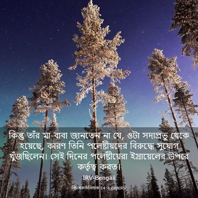 Picture 03 - বিচাৰকর্তাবিলাক 14:4 BENIRV - কিন্তু তাঁর - Bible Verse Picture