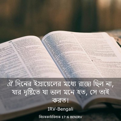 Picture 03 - বিচাৰকর্তাবিলাক 17:6 BENIRV - ঐ দিনের - Bible Verse Picture