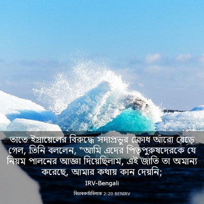 Picture 03 - বিচাৰকর্তাবিলাক 2:20 BENIRV - তাতে ইস্রায়েলের - Bible Verse Picture