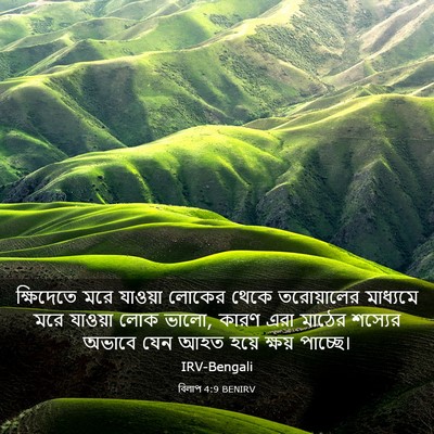 Picture 03 - বিলাপ 4:9 BENIRV - ক্ষিদেতে মরে - Bible Verse Picture