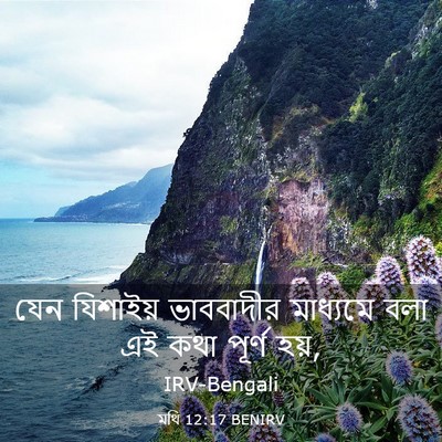 Picture 03 - মথি 12:17 BENIRV - যেন যিশাইয় - Bible Verse Picture