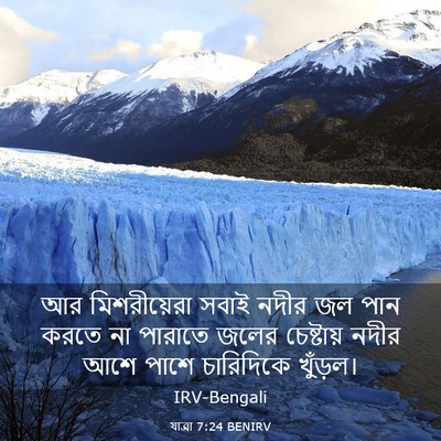 Picture 03 - যাত্ৰা 7:24 BENIRV - আর মিশরীয়েরা - Bible Verse Picture