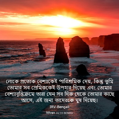 Picture 03 - যিহিষ্কেল 16:33 BENIRV - লোকে প্রত্যেক - Bible Verse Picture