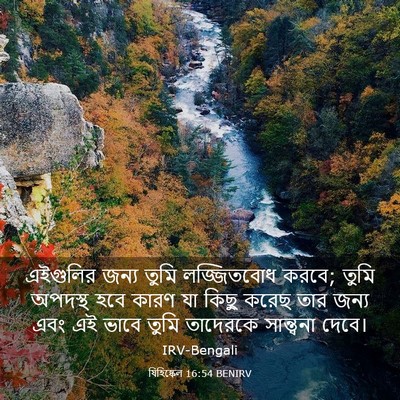Picture 03 - যিহিষ্কেল 16:54 BENIRV - এইগুলির জন্য তুমি - Bible Verse Picture