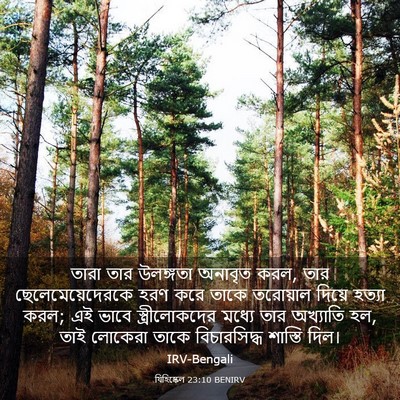 Picture 03 - যিহিষ্কেল 23:10 BENIRV - তারা তার উলঙ্গতা - Bible Verse Picture