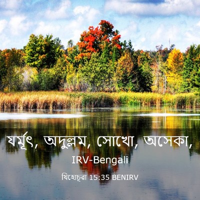 Picture 03 - যিহোচূৱা 15:35 BENIRV - যর্মূৎ, অদুল্লম, - Bible Verse Picture