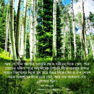Picture 03 - যিহোচূৱা 15:7 BENIRV - আর সে সীমা আখোর - Bible Verse Picture