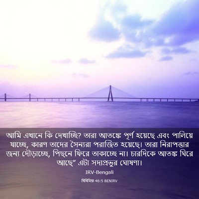 Picture 03 - যিৰিমিয়া 46:5 BENIRV - আমি এখানে কি - Bible Verse Picture