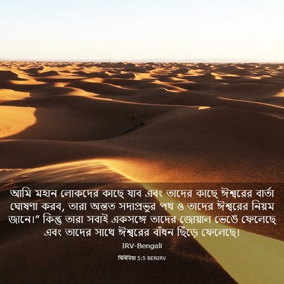 Picture 03 - যিৰিমিয়া 5:5 BENIRV - আমি মহান লোকদের - Bible Verse Picture