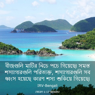 Picture 03 - যোৱেল 1:17 BENIRV - বীজগুলি মাটির - Bible Verse Picture