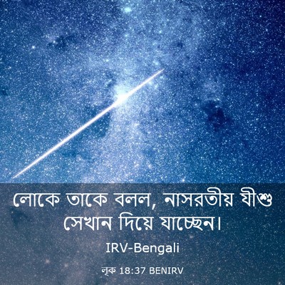 Picture 03 - লূক 18:37 BENIRV - লোকে তাকে বলল, - Bible Verse Picture