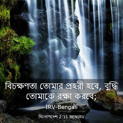 Picture 03 - হিতোপদেশ 2:11 BENIRV - বিচক্ষণতা তোমার - Bible Verse Picture