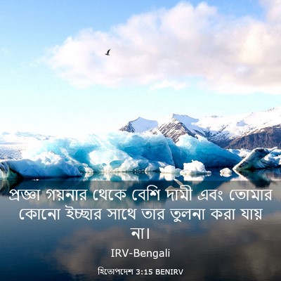 Picture 03 - হিতোপদেশ 3:15 BENIRV - প্রজ্ঞা গয়নার - Bible Verse Picture