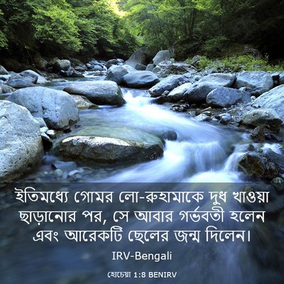 Picture 03 - হোচেয়া 1:8 BENIRV - ইতিমধ্যে গোমর - Bible Verse Picture