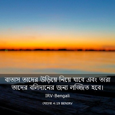Picture 03 - হোচেয়া 4:19 BENIRV - বাতাস তাদের - Bible Verse Picture