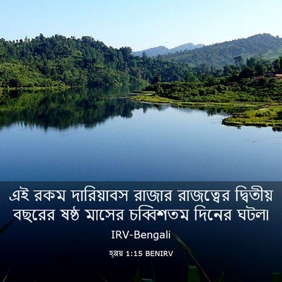 Picture 03 - হ্গ্গয় 1:15 BENIRV - এই রকম দারিয়াবস - Bible Verse Picture