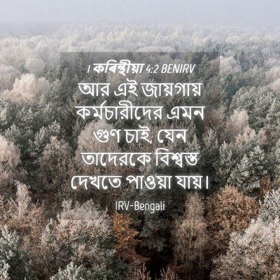 Picture 04 - 1 কৰিন্থীয়া 4:2 BENIRV - আর এই জায়গায় - Bible Verse Picture